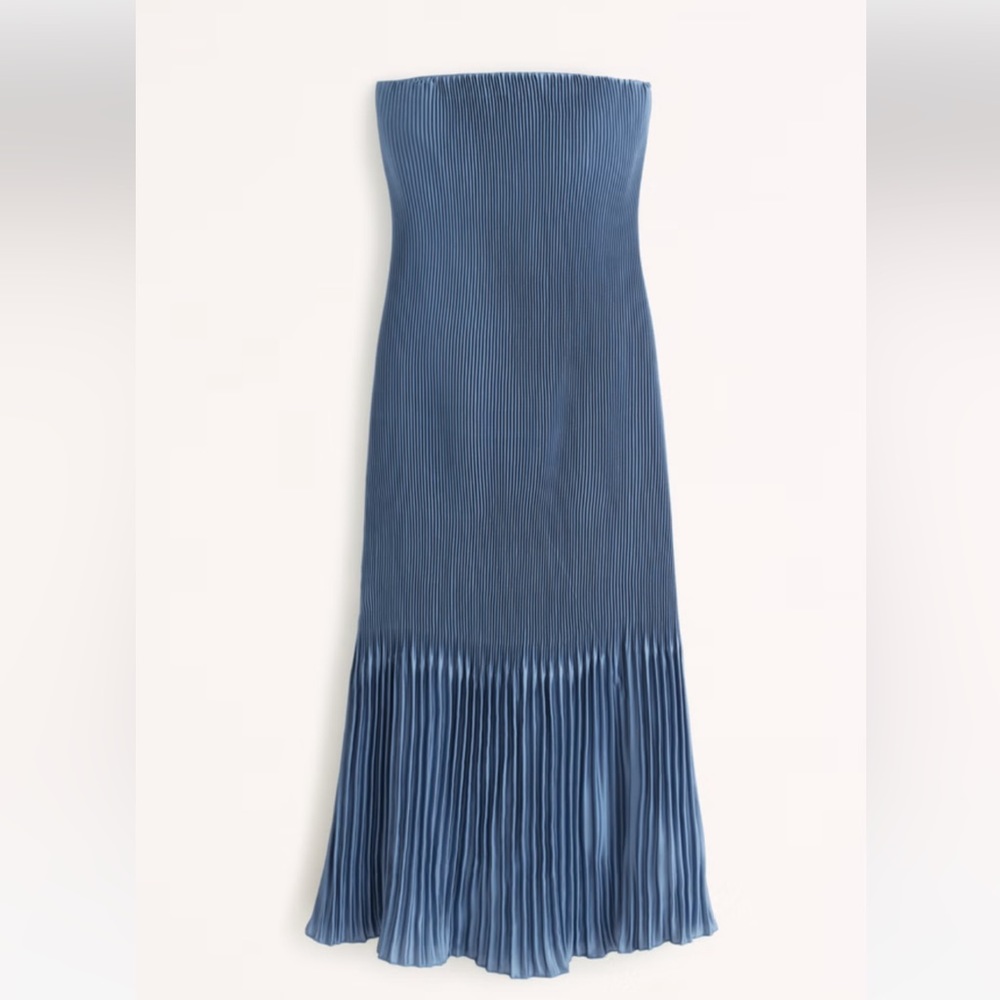 Abercrombie pleat release midi dress